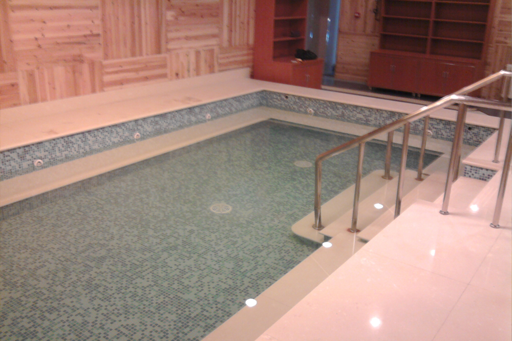 北京长青国际老年公寓按摩池安装工程：